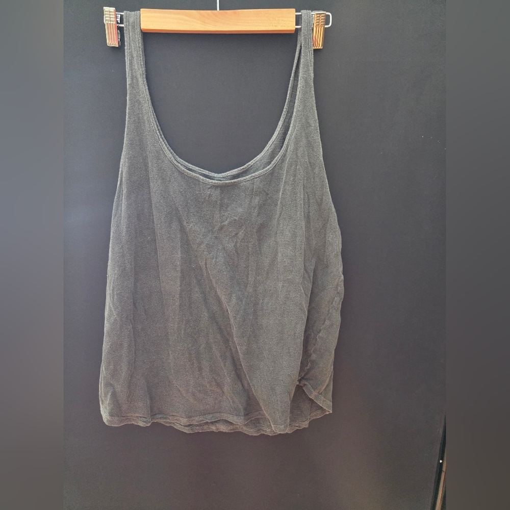 Billabong Black Tank Top with Gold Graphic - Picture 2 of 3